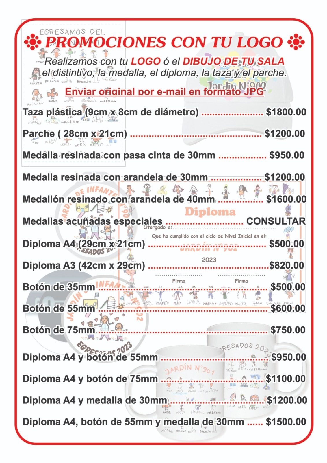 PROMOCIONES CON TU LOGO